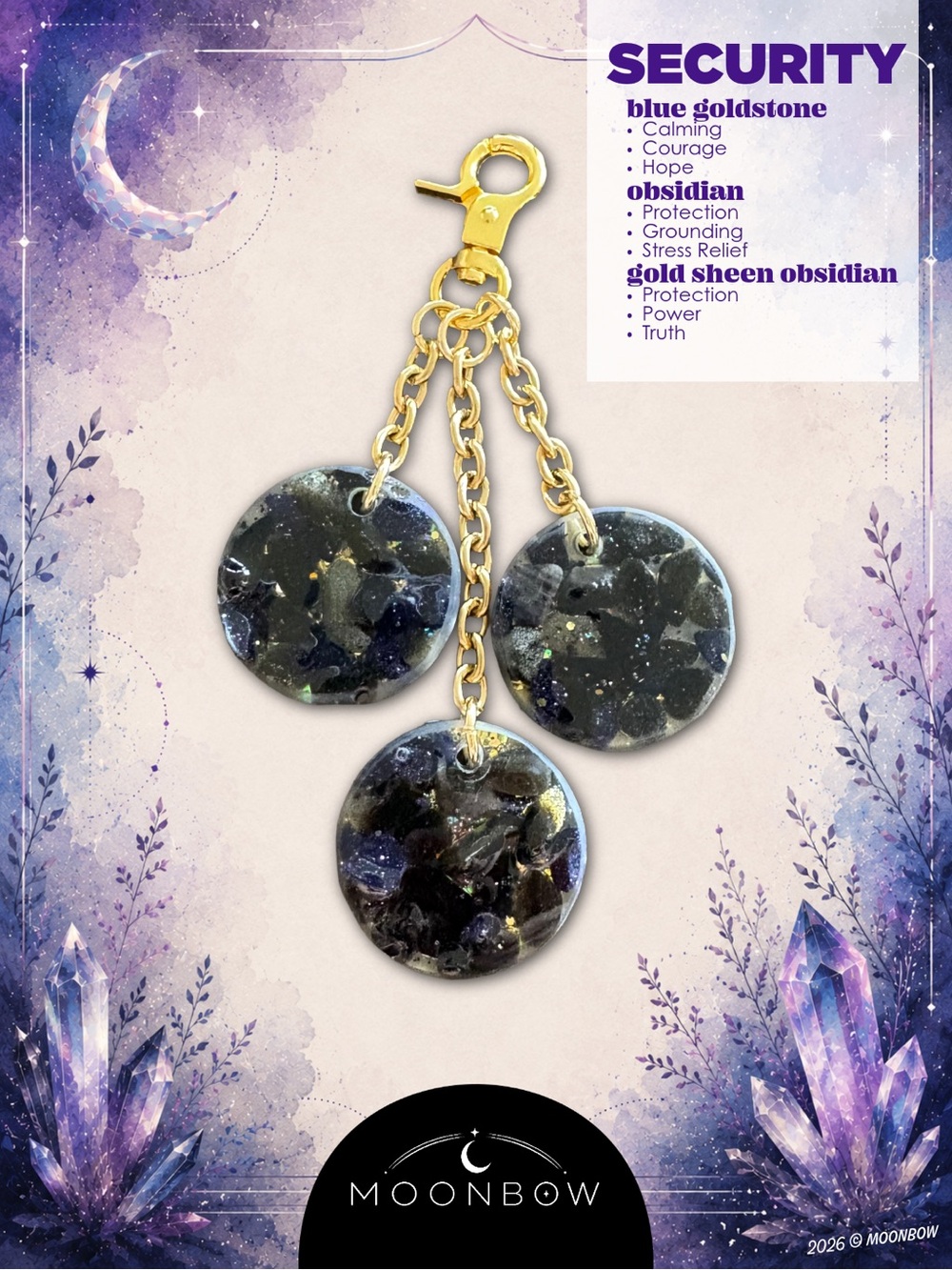 Moonbow Bag Charm